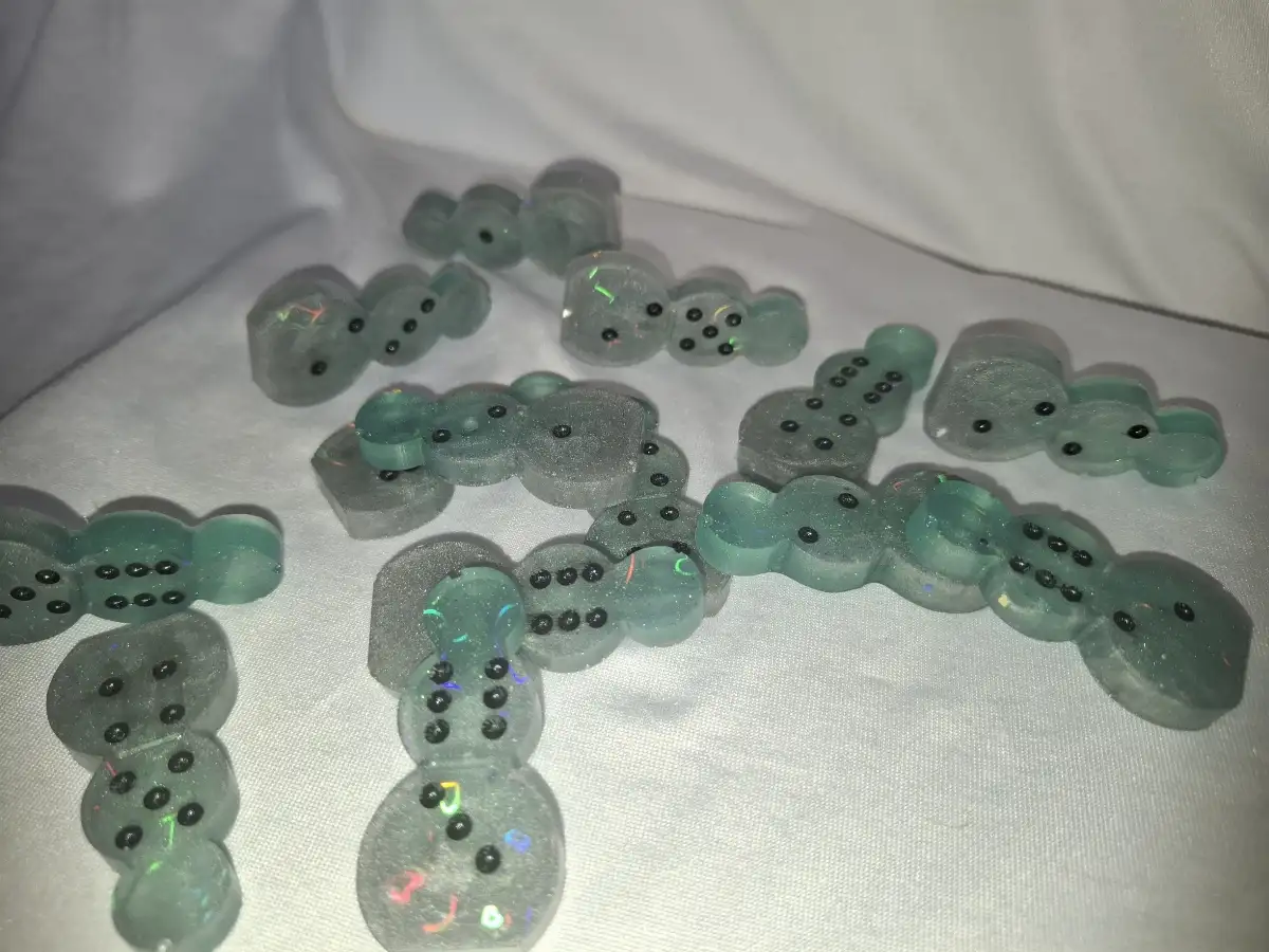 Dominos bonhomme de neige